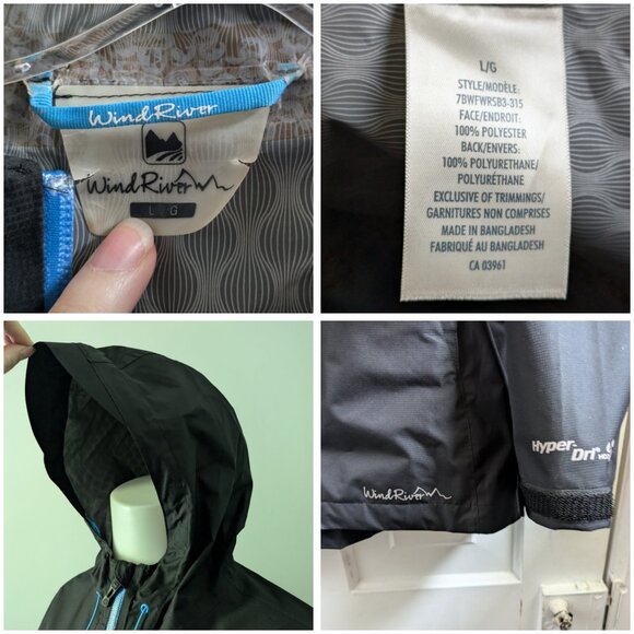 Wind River Woman's Rain Coat - Picture 8 of 8